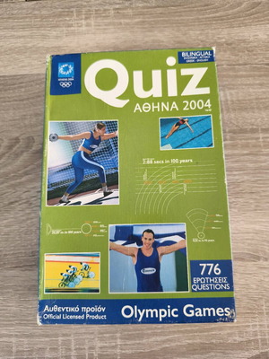 Quiz Athens 2004 like new, collectible Olympic Games product