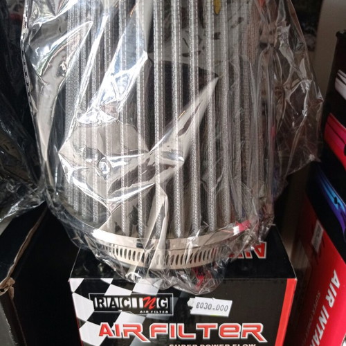 Air filter funnel gray new, small size 12x12 with diameter φ65 φ70 φ75