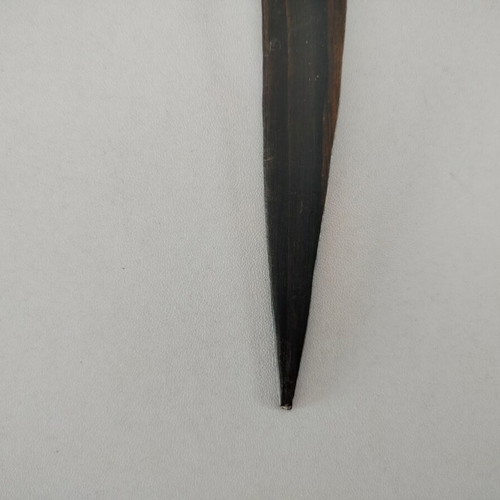 Ebony wood paper cutter used