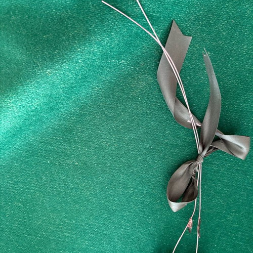 Vintage Silver 925 Decorative Stems with Flowers, 26 cm, Mido, new