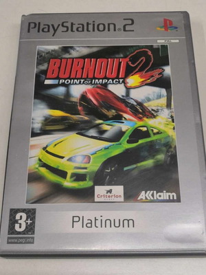 Burnout 2 Point of Impact PS2 like new, English version