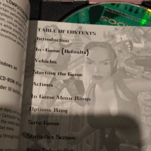 Tomb Raider III PC game, like new, US retail edition