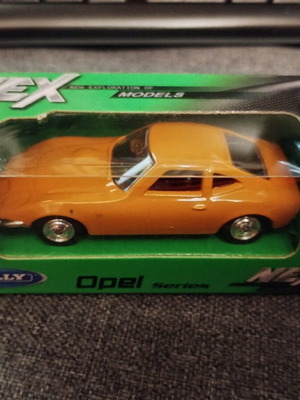 Welly NEX Opel GT Orange Scale Model New in Box