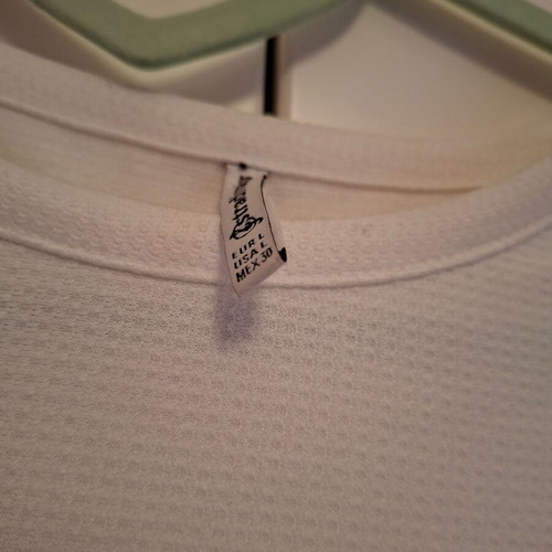 Stradivarius pique short dress Large like new, white