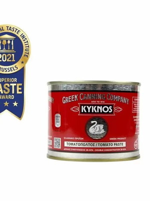 Kyknos tomato paste 200g traditional 30% concentrated new
