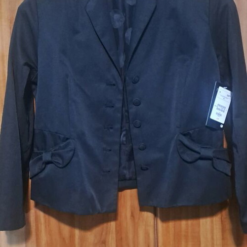 Black women's jacket H&M new with unique pockets and lining