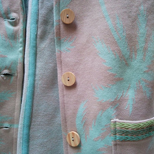 Dine n' Dance jacket new, pastel colors, size small