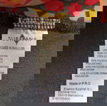  Surkana λεπτή γκρι ζακέτα με σατέν εμπριμέ σχέδιο Large