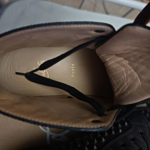 Christian Louboutin sneakers used, size 43.5 black