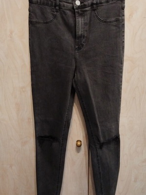 Zara skinny grey jeans like new, size S