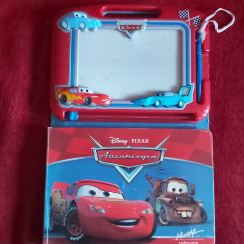 Pixar Magnetic Drawing Board Cars 1st Edition 2007 like new