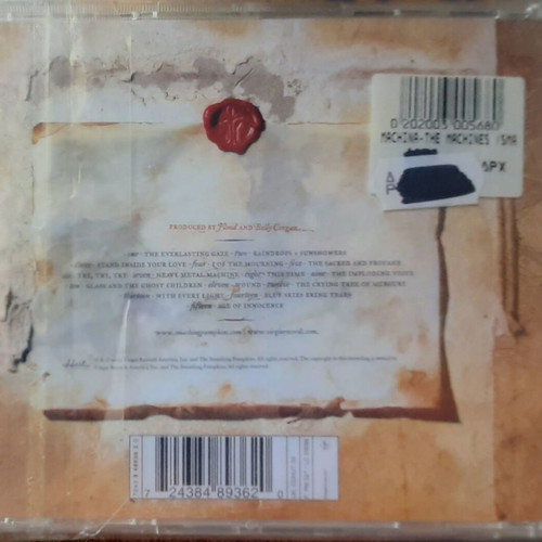 Smashing Pumpkins Machina The Machines of God CD new, rock