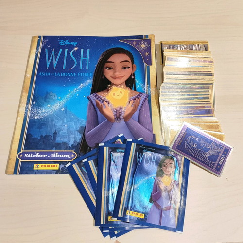 Panini Wish complete sticker album and 5 empty packs new