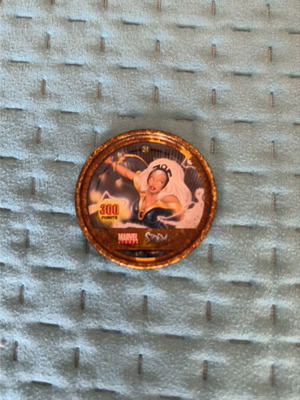 Tapa used Marvel Storm collectible tag
