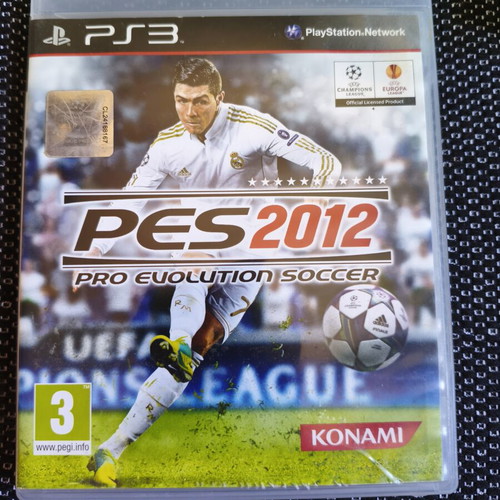 PES 2012 PS3 game used