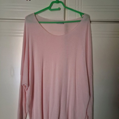 Spring pink blouse dress like new, size M