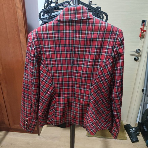 Blazer Chrisper tartan red size 50 like new