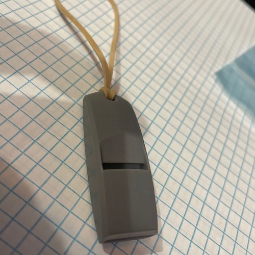 Whistle 125db keychain light and durable