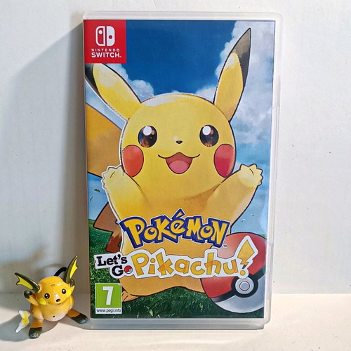 Pokemon Let's Go Nintendo Switch like new, adventure