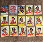  19 μονα χαρτακια Πανηλειακού απο την συλλογή Ποδόσφαιρο 1998 της Πανινι
