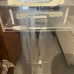 Plexglass music stand like new