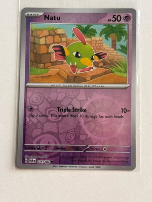 Pokémon TCG Natu Paradox Rift 071/182 Reverse Holo Common καινούργιο