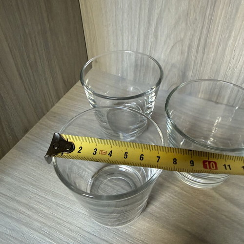 Set of 3 classic lowball glasses, 230 ml