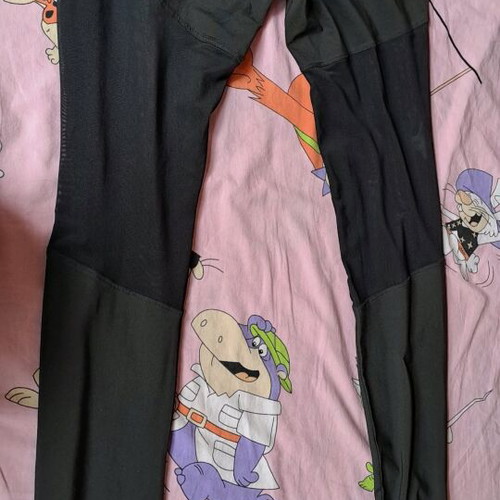 Women's leggings used with mesh, size M, black