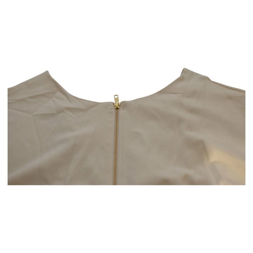 French Connection dress beige used, size 12, viscose blend