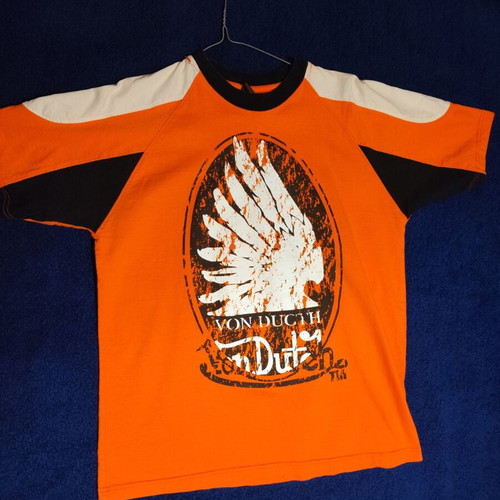 Men's orange t-shirt size L like new