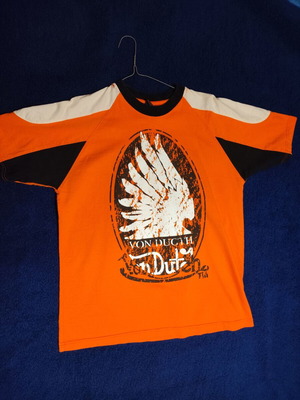 Men's orange t-shirt size L like new