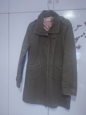 Roxy coat like new, khaki color, size L