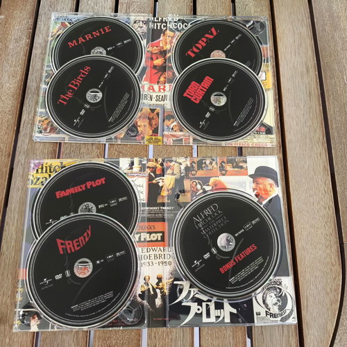 Alfred Hitchcock Masterpiece Collection DVD velvet box like new