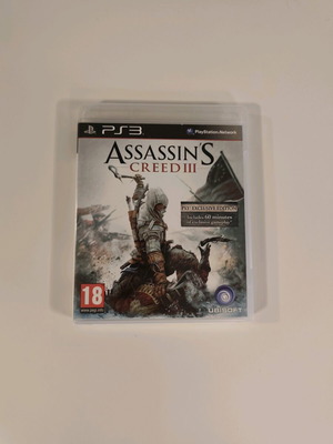Assassin's Creed 3 PlayStation 3 game like new