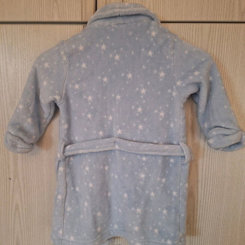 Zara Home Kids turquoise children's robe like new for ages 2-3