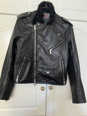 Dsquared2 δερμάτινο biker jacket S74AM0336 σαν καινούργιο, μέγεθος M