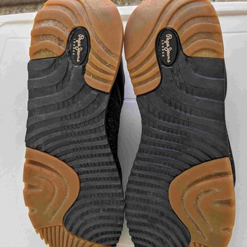 Pepe Jeans Koko Cut sneakers black, new women's athletic shoes