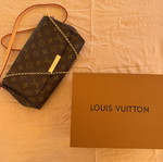 Shoulder bag new, beige and brown