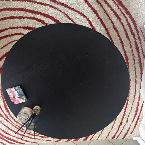 IKEA round wooden coffee table used 80x80 cm