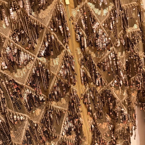 BSB cardigan with gold sequins like new