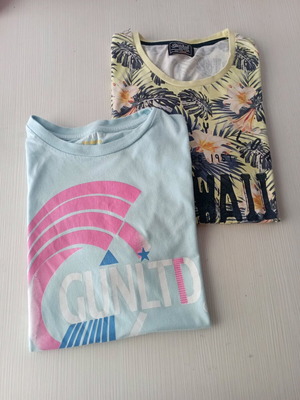 Men's short-sleeve t-shirts large used, paco and co