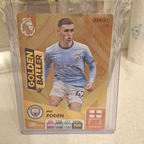 Phil Foden Golden Baller Panini 2024 card