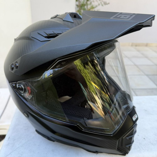 AGV Carbon AX5 helmet used, medium size