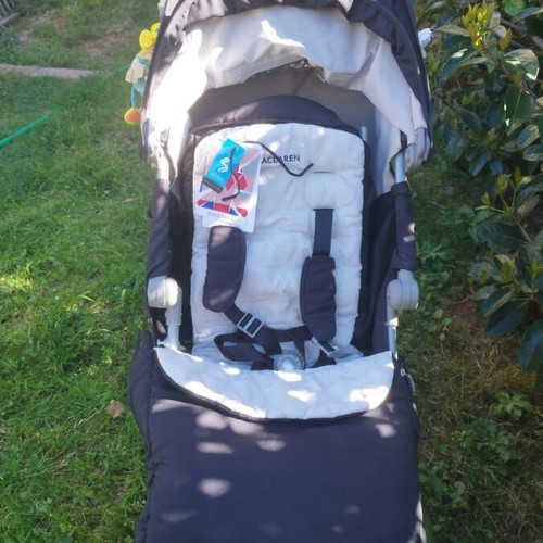 Maclaren Techno XLR stroller like new Silver Black 7.5kg