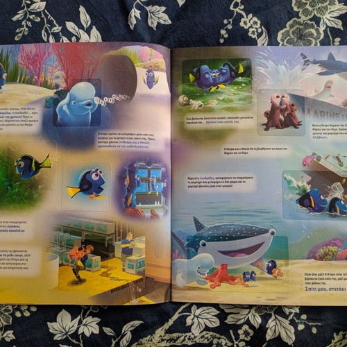 Panini Album Finding Dory 2016 completed new