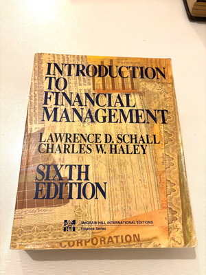 Βιβλίο Introduction to Financial Management έκδοση 1991 σε άριστη κατάσταση
