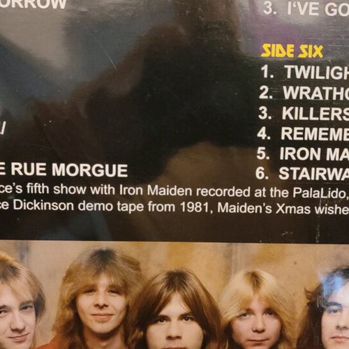 Iron Maiden Maiden Italy + Killers World Tour '81 boxset new 3LP