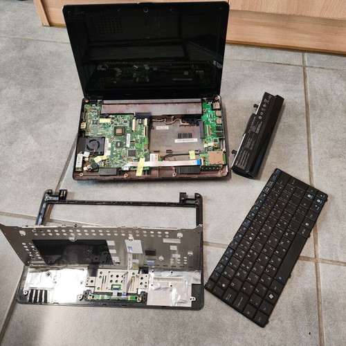 ASUS EEE PC 1101HA Black spare parts