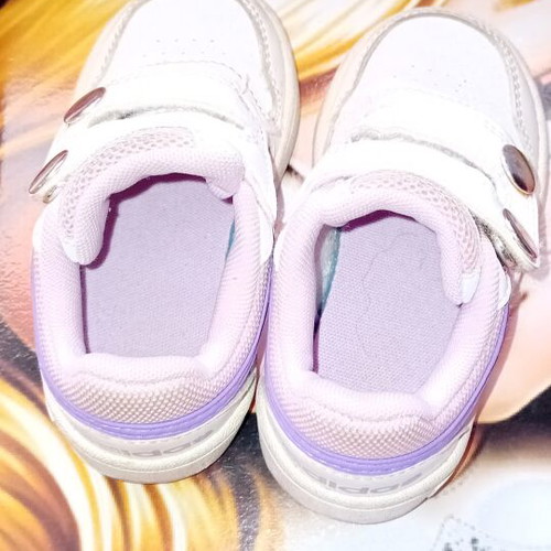 Adidas sneakers used with snaps