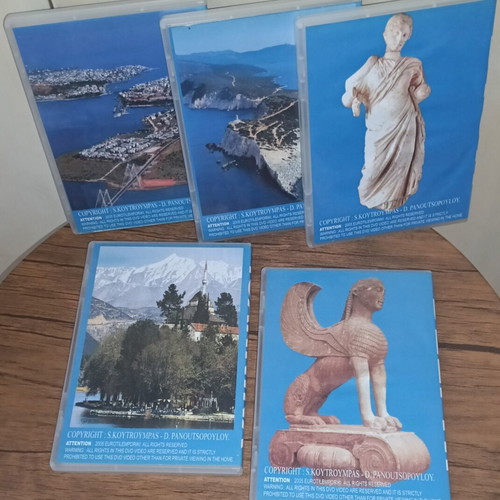 Historical Documentary of Greece DVD set of 10, dubbed